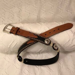 Nocona Western Belt brown and black
